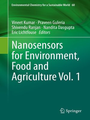 cover image of Nanosensors for Environment, Food and Agriculture Volume 1
